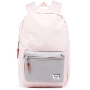 Herschel settlement pink and grey backpack